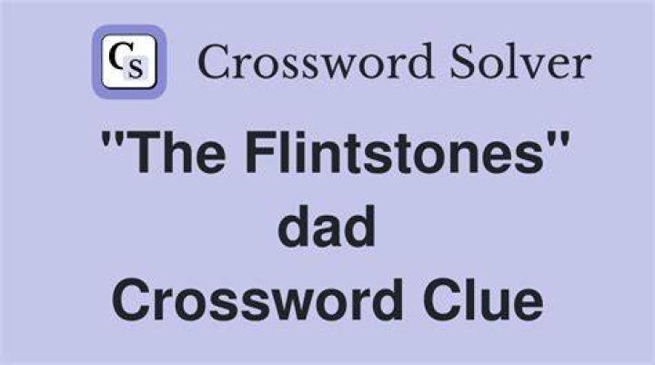 #1 dad? Crossword Clue