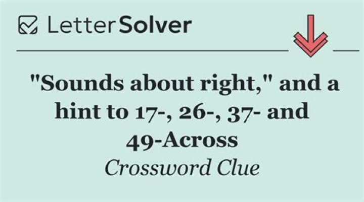 17-Across hit … or a hint to four connected answers in this puzzle Crossword Clue