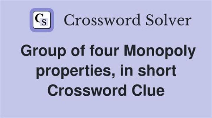 $200 Monopoly properties, for short Crossword Clue