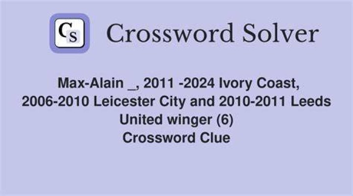 2008, 2009, 2010, 2011 Crossword Clue