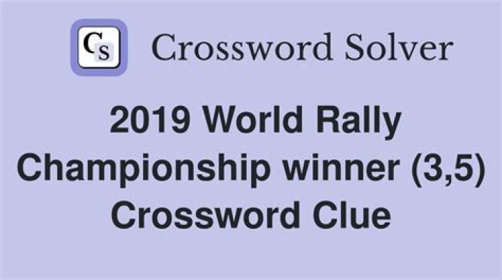 2019 World Series winner, in brief Crossword Clue