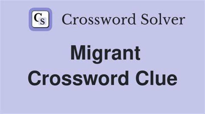 ’30s migrant Crossword Clue