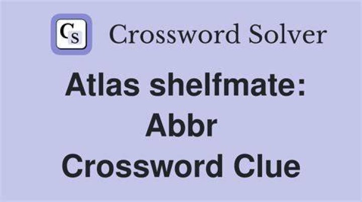 Abbr. in an old atlas Crossword Clue