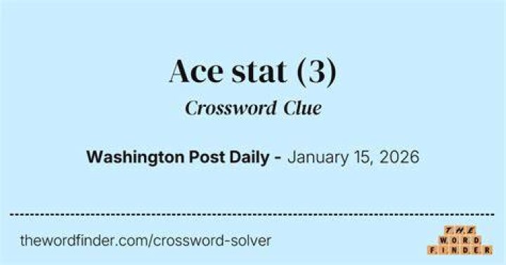 Ace Crossword Clue