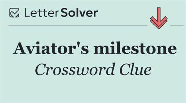 Achieved a flight training milestone Crossword Clue