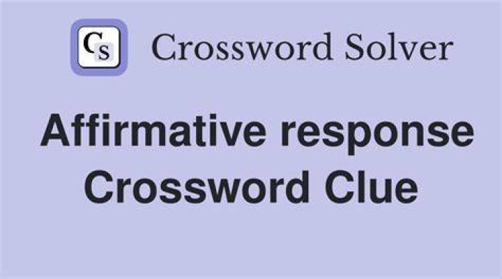 “Affirmative” Crossword Clue