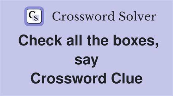 All-in-one boxes Crossword Clue