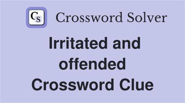 All ___ up (irritated) Crossword Clue
