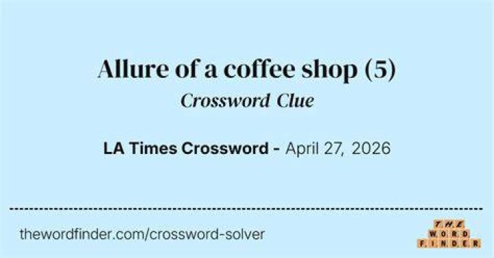 Allure Crossword Clue