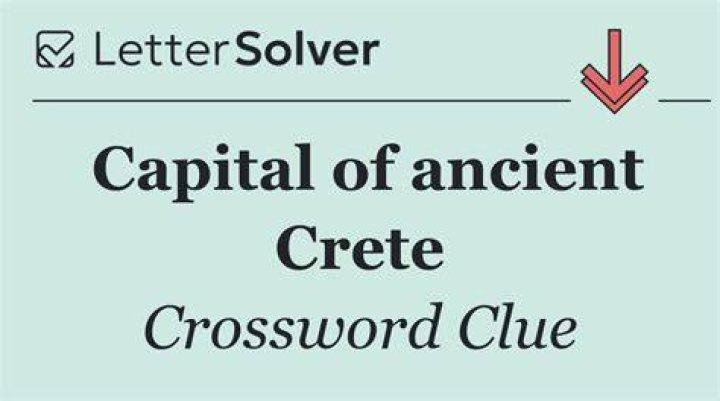 Ancient inhabitants of Crete Crossword Clue