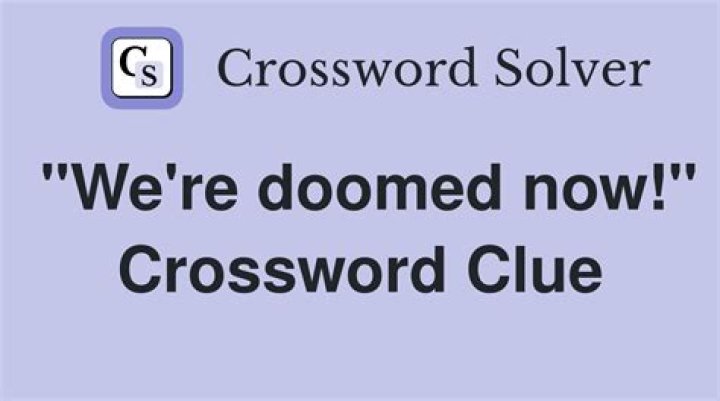 “And … we’re ___!” Crossword Clue