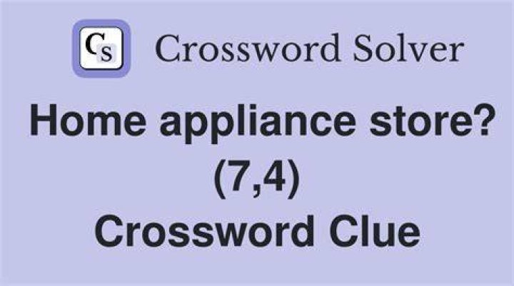 Appliance with a screen and a remote Crossword Clue