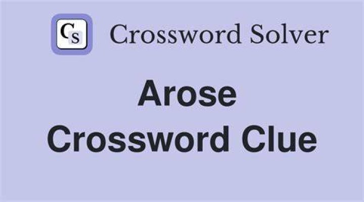 Arose Crossword Clue