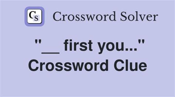 “___ as you are” Crossword Clue