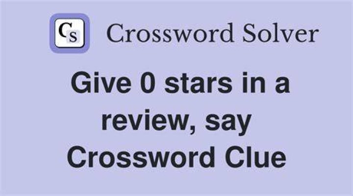 Assign stars to, say Crossword Clue