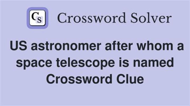 Astronomer Thomas for whom a comet is named Crossword Clue