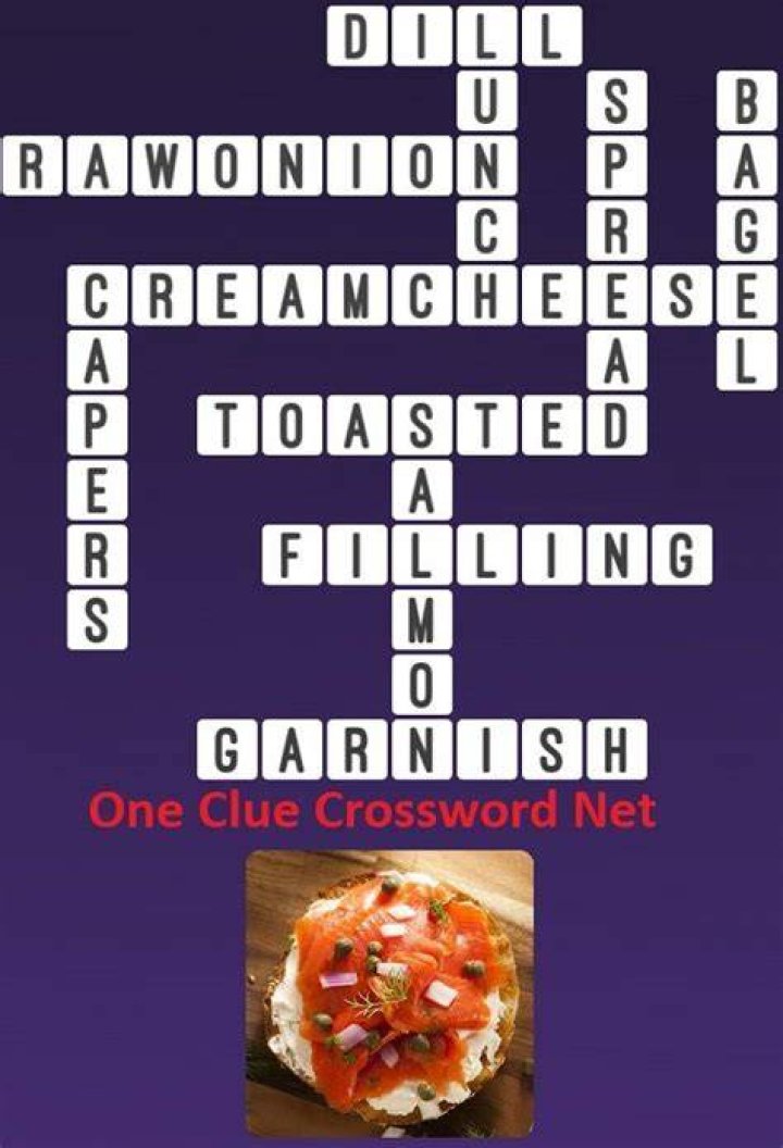 Bagel Crossword Clue