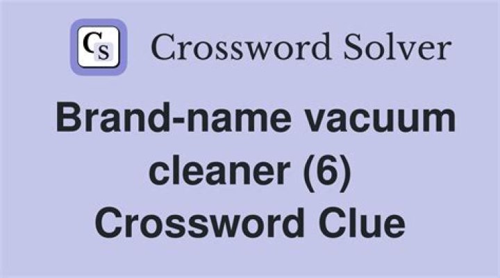 Bagless vacuum maker Crossword Clue