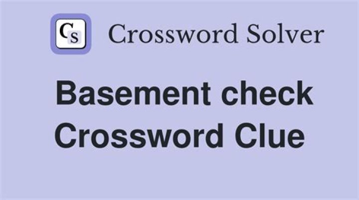 Basement of a castle, perhaps Crossword Clue