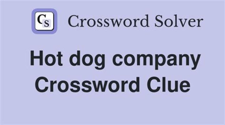 Big hot dog? Crossword Clue