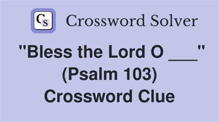 Bless Crossword Clue