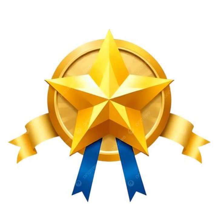 Blue ribbon or gold star Crossword Clue