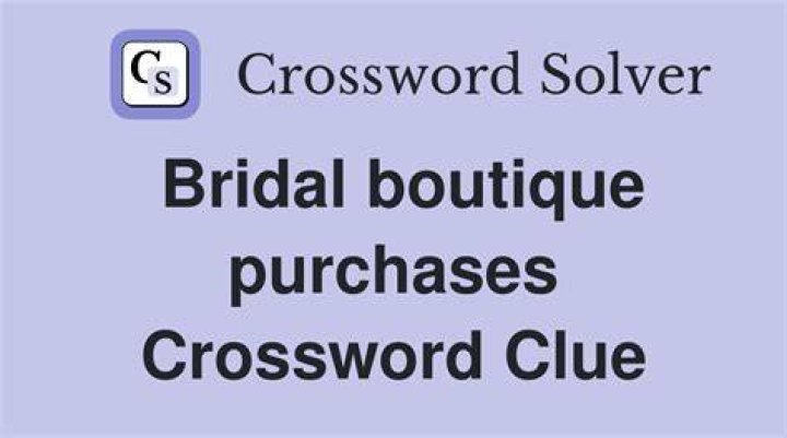 Boutique Crossword Clue
