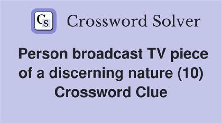 Broadcast personality Kelly Crossword Clue