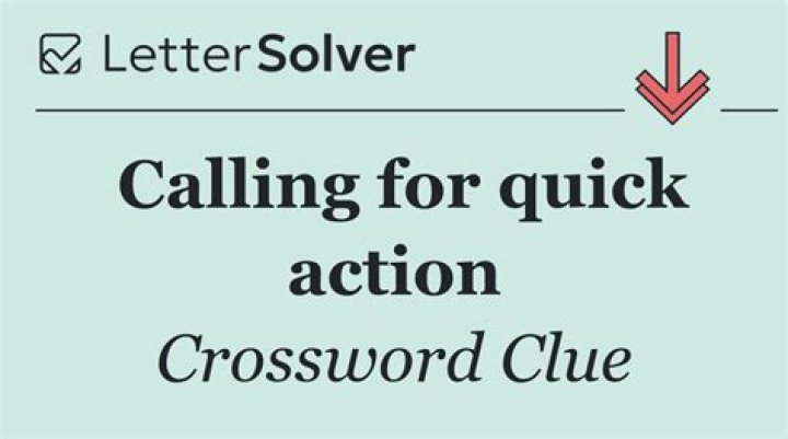 Calling Crossword Clue