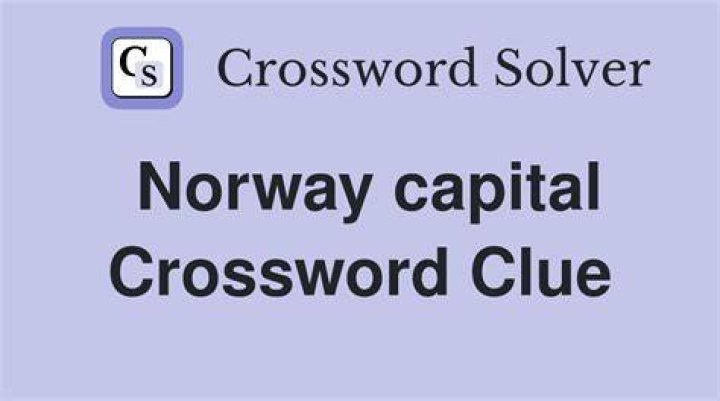 Capital of Norway Crossword Clue