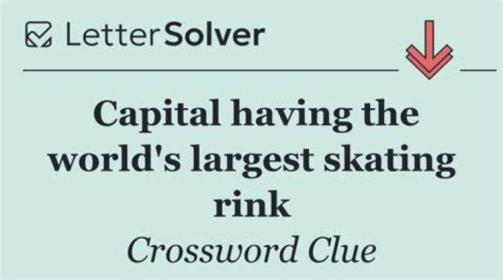Capital on a 126-mile-long canal that’s used as a skating rink in the winter Crossword Clue