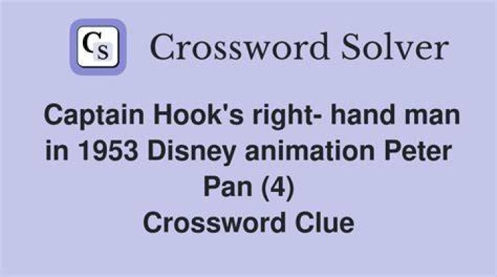 Captain Hook’s #2 Crossword Clue