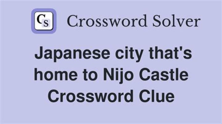 ___ Castle, Japanese landmark Crossword Clue