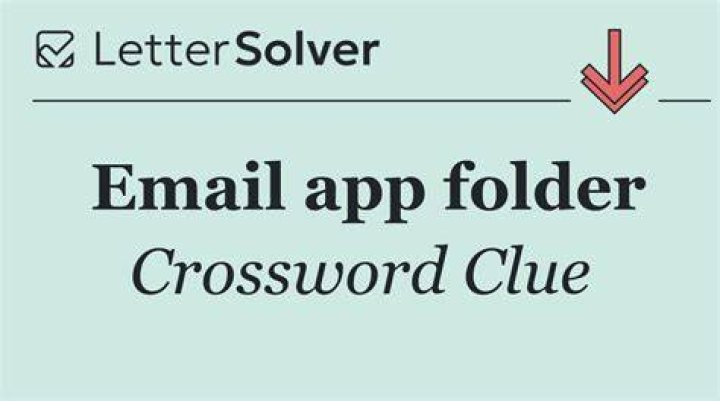Certain email folder Crossword Clue
