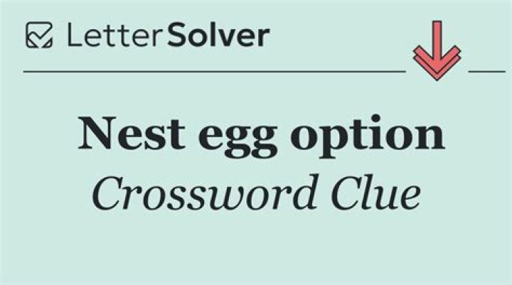 Certain nest egg, for short Crossword Clue