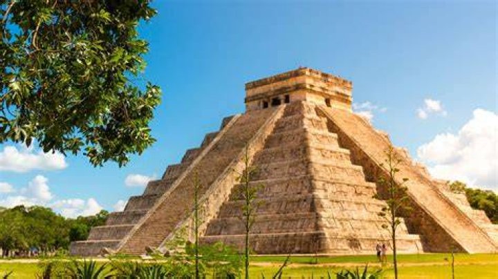 Chichén Itzá’s carvings, e.g. Crossword Clue
