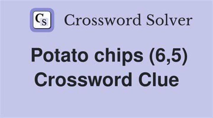 Chip, e.g. Crossword Clue