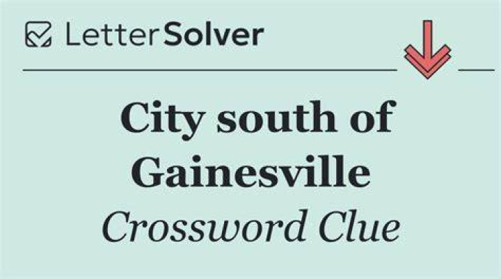 City between Gainesville and Orlando Crossword Clue