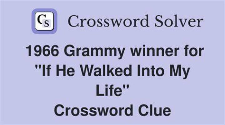 Classic musical with the song “If He Walked Into My Life” Crossword Clue