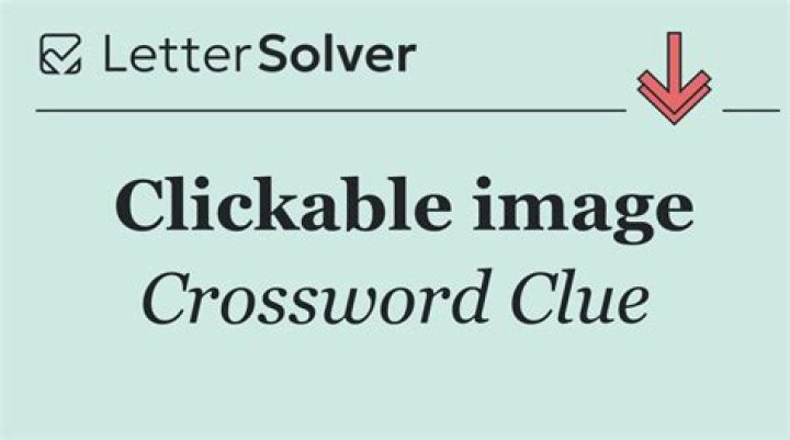 Clickable images Crossword Clue
