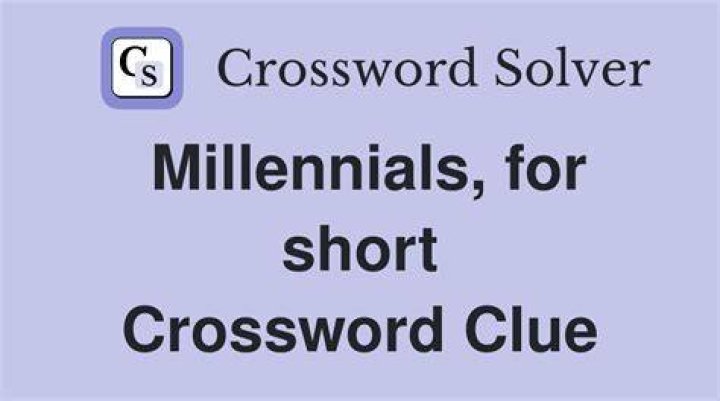 Cohort before millennials, for short Crossword Clue