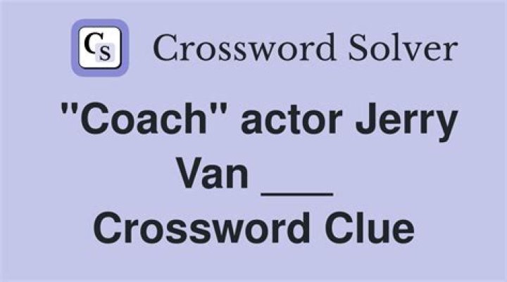 Comic actor Dick Van ___ Crossword Clue