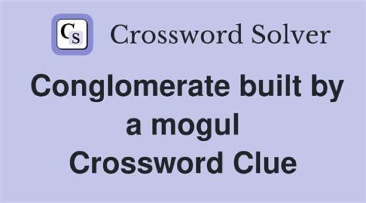 Conglomerate Crossword Clue