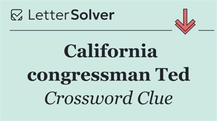 Congressman Kinzinger Crossword Clue