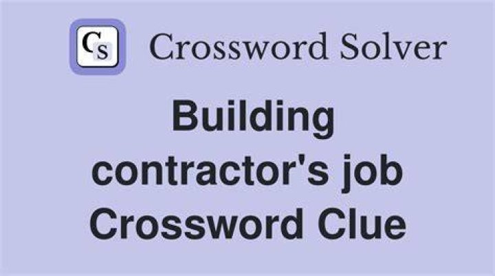 Contractor’s fig. Crossword Clue