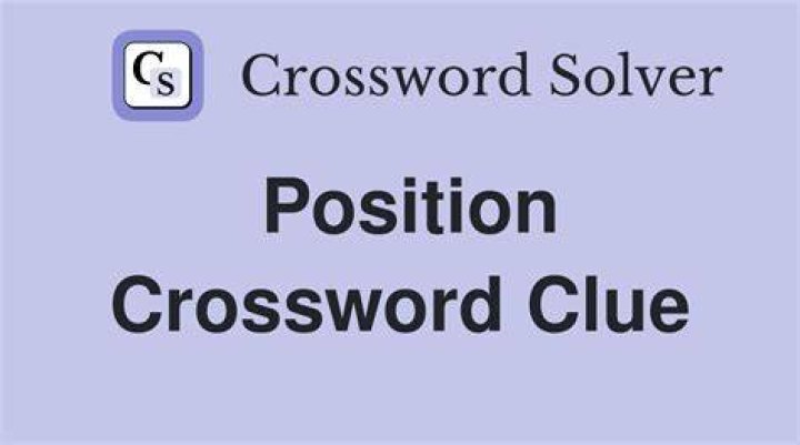 Core position Crossword Clue