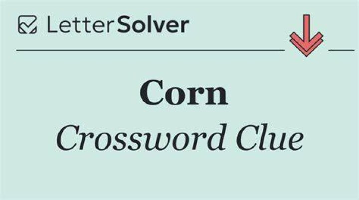 Corn throwaway Crossword Clue