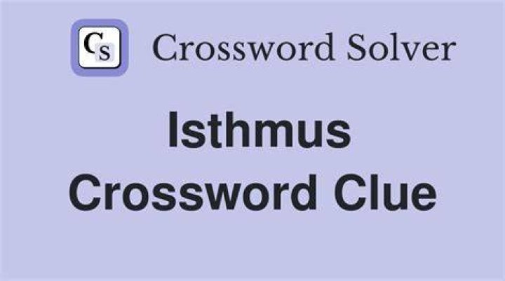 Country on an isthmus Crossword Clue