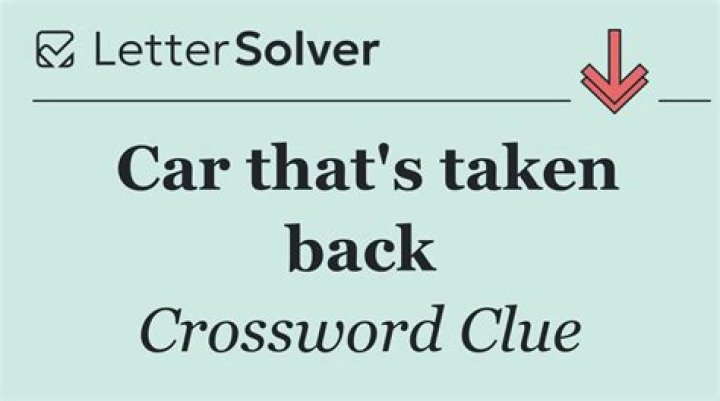 Couple in the back of a car Crossword Clue