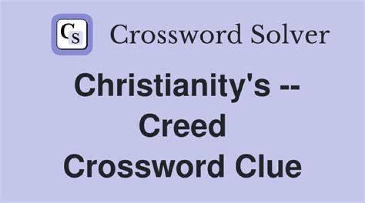 ___ Creed (Christian avowal) Crossword Clue